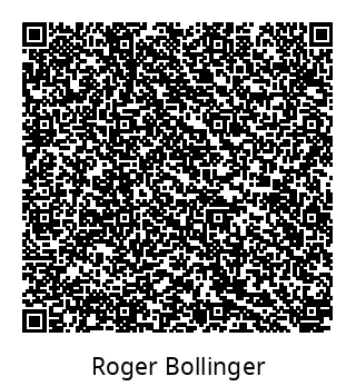 contact information in QR code