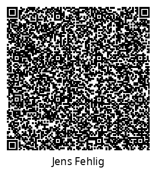 contact information in QR code